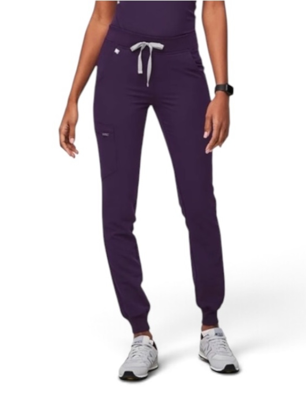 FIGS Women's Zamora Jogger Scrub Pant W18SW2005P  Purple Shadow #2200 Size M/P